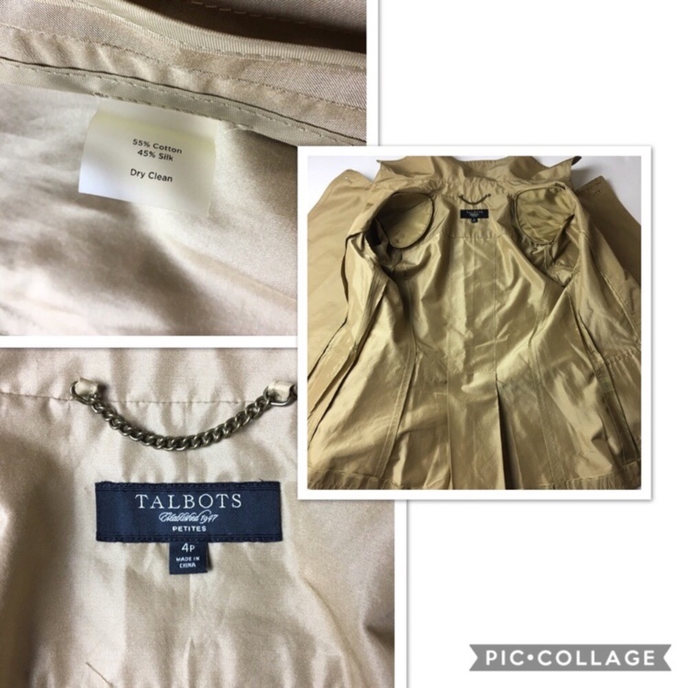 Talbots Jacket with Belt - Picture 4 of 8